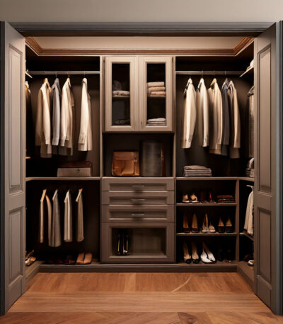 Elegant wardrobes