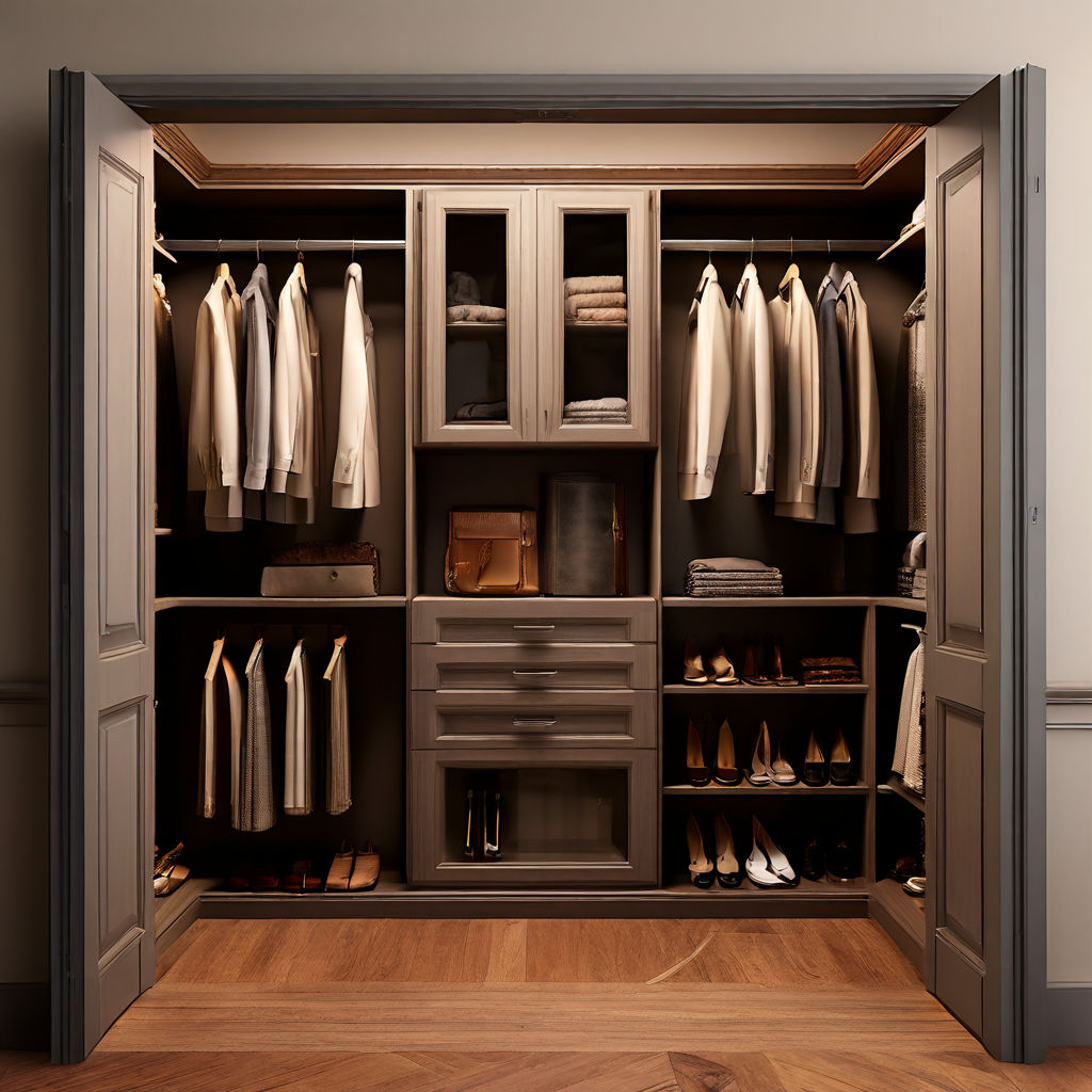 Elegant wardrobes