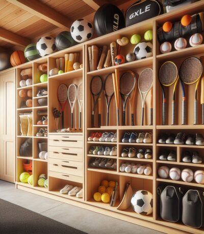 Sports Storage Solutions Cabinet