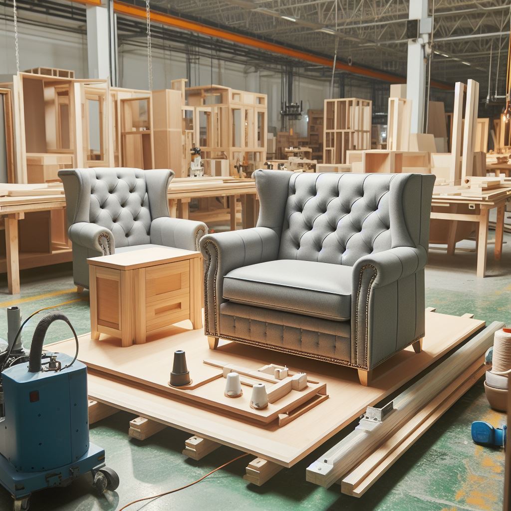 Manufacture of furniture according to individual design