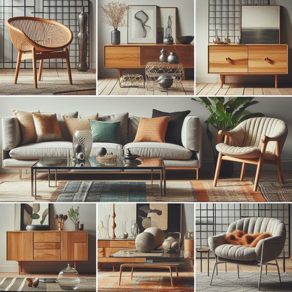 Manufacture of furniture from various materials