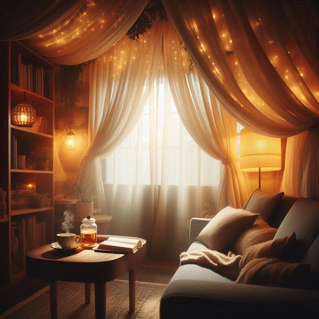 How to use backlighting to create atmosphere indoors