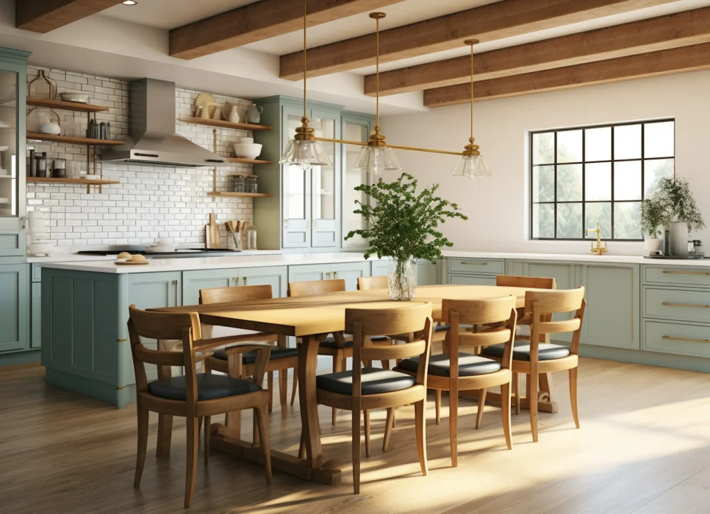 Kitchens for Large Families: How to Plan a Space for Comfort and Convenience